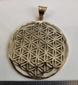 Pendentif fleur de vie